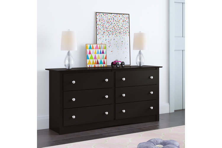 Kohen 6 drawer double outlet dresser